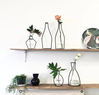 Nordic Style Iron Flower Vase.