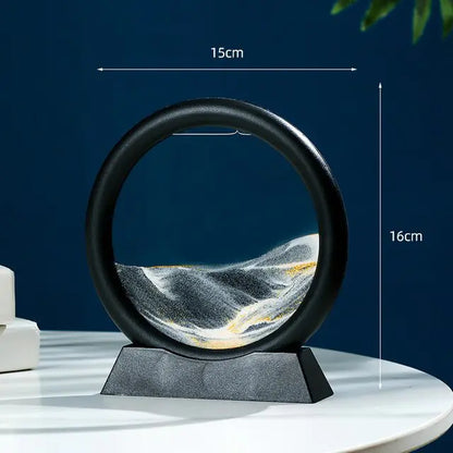 Moving Sand Art Home Decor 