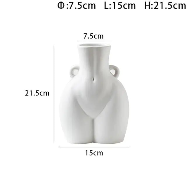 Elegant Sculpture Vase