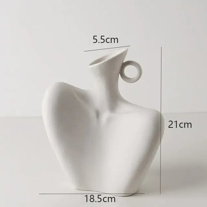 Elegant Sculpture Vase