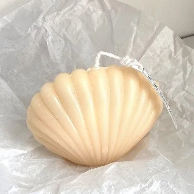 Shell Candle: Versatile Home Decoration